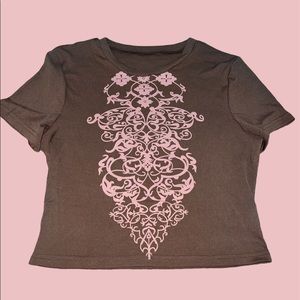 brown top